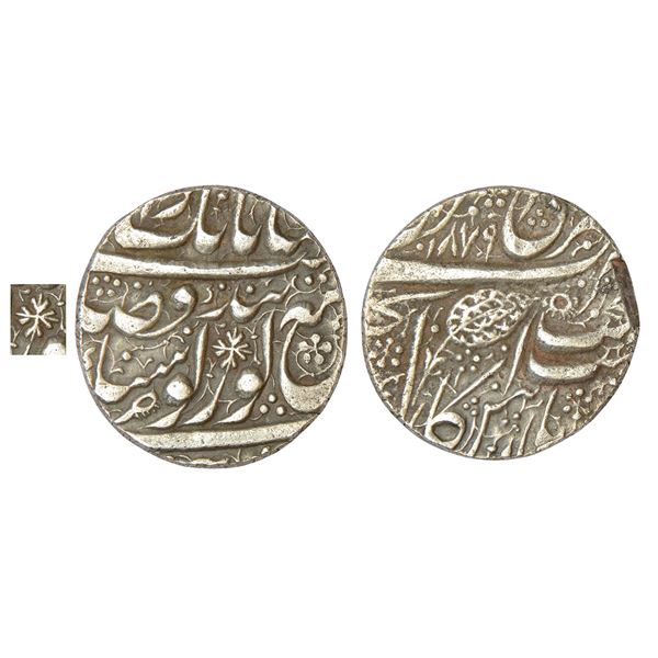 Independent Kingdoms : Sikh Empire, Ranjit Singh (1799-1839 AD), silver rupee, Amritsar mint