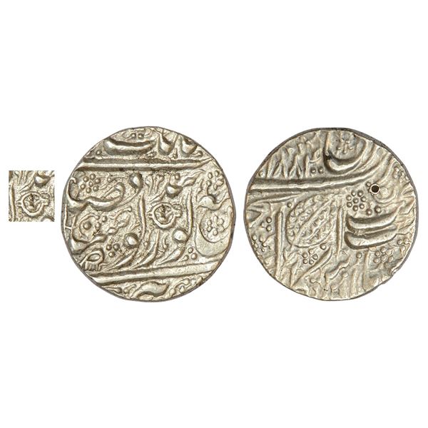 Independent Kingdoms : Sikh Empire, Ranjit Singh (1799-1839 AD), silver rupee, Amritsar mint