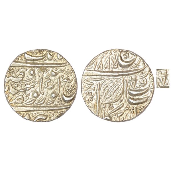 Independent Kingdoms : Sikh Empire, Ranjit Singh (1799-1839 AD), silver rupee, Amritsar mint