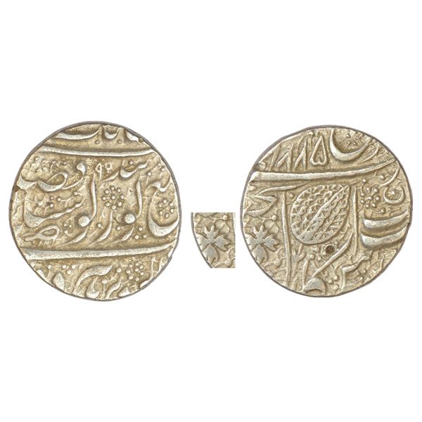 Independent Kingdoms : Sikh Empire, Ranjit Singh (1799-1839 AD), silver rupee, Amritsar mint