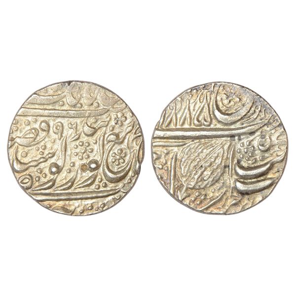 Independent Kingdoms : Sikh Empire, Ranjit Singh (1799-1839 AD), silver rupee, Amritsar mint