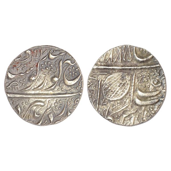 Independent Kingdoms : Sikh Empire, Kharak Singh (1839-1840 AD), silver rupee, Amritsar mint