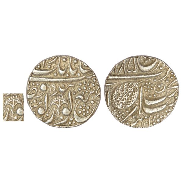 Independent Kingdoms : Sikh Empire, Sher Singh (1840-1843 AD), silver rupee, Amritsar mint