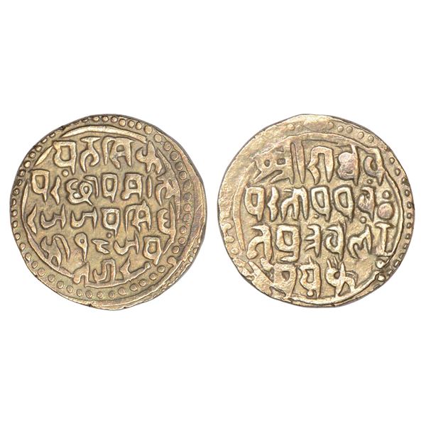 Princely States : Bajranggarh, Jai Singh (1797-1818 AD), silver rupee, RY 18, KM 7, 10.65g
