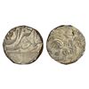 Image 1 : Princely States : Gwalior, Jankoji Rao (1827-1843 AD), silver rupee, Basoda mint, 10.89g.