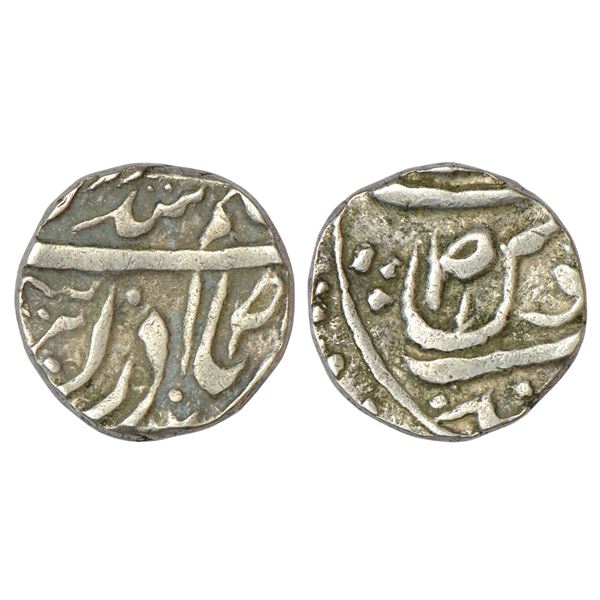 Princely States : Jind, Gajpat Singh (1764-1786 AD), silver rupee, Sahrind mint