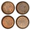 Image 1 : Princely States : Travancore, Bala Rama Varma II (1924-1949 AD), error, copper 4 cash (2)