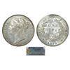 Image 1 : British India : Victoria Queen, divided legend, silver rupee, 1840, Calcutta/Bombay mint