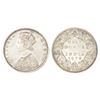 Image 1 : British India : Victoria Queen, silver ½ rupee, 1876, Bombay mint, 5.82g.