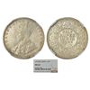 Image 1 : British India : George V, silver ½ rupee, 1924, Bombay mint, dot, PR 346; GK 1064.