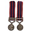Image 1 : Medals, Badges, Decorations : British India, Victoria, India General Service, miniature silver medal