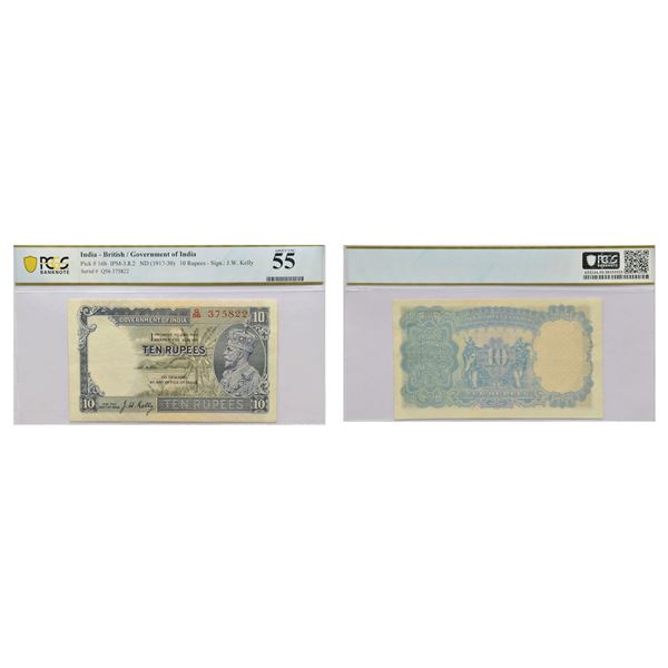 Paper Money : British India, George V, 10 rupees, 3rd issue, ND (1935)