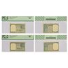 Image 1 : Paper Money : 1 rupee, fancy number notes (2), ND (1950), signed by K.G. Ambegaonkar