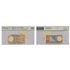 Image 1 : Paper Money : 2 rupees, misprint note, Aryabhatta series, signed by R.N. Malhotra