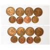 Image 1 : Large Lots : A group of 8 Travancore State copper coins
