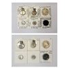 Image 1 : Large Lots :  A group of 6 silver and copper coins