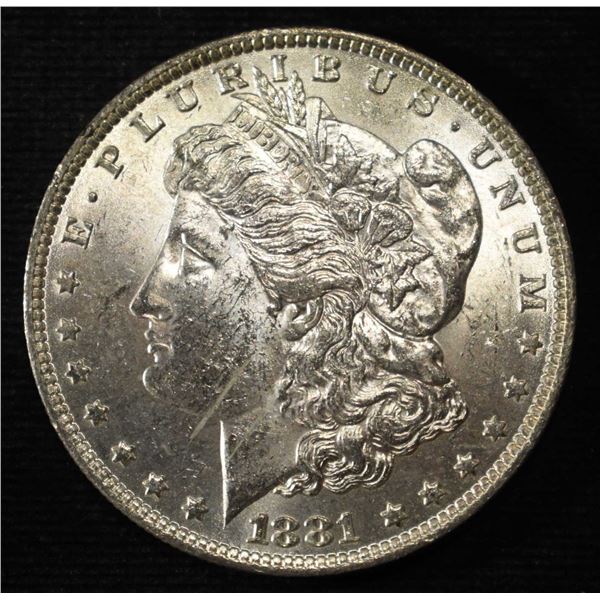 1881-O MORGAN DOLLAR BU