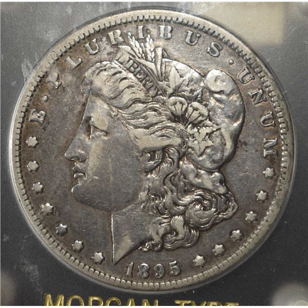 1895-O MORGAN DOLLAR XF