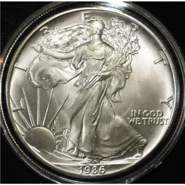 1986 AMERICAN SILVER EAGLE
