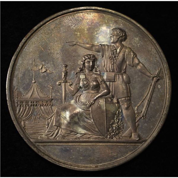 1888 SWISS SHOOTING MEDAL BLENIO