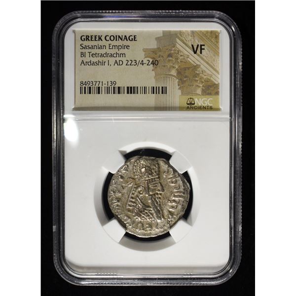 ARDASHIR 1, AD 223/4-240 NGC VF