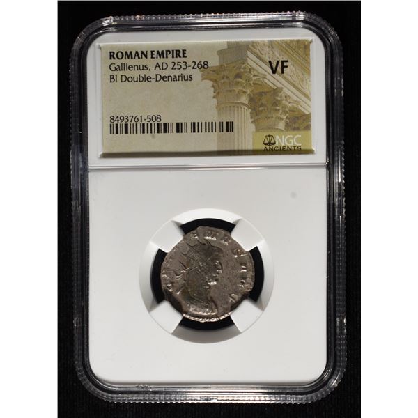 253-268 AD ROMAN EMPIRE GALLIENUS NGC VF