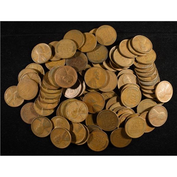 (95) WHEAT CENTS FROM THE 20'S