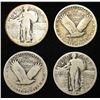 Image 2 : (20) 90% SILVER STANDING LIBERTY QUARTERS