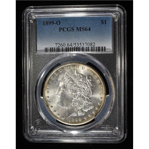 1899-O MORGAN DOLLAR PCGS MS-64