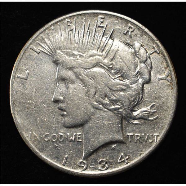 1934-S PEACE DOLLAR  XF