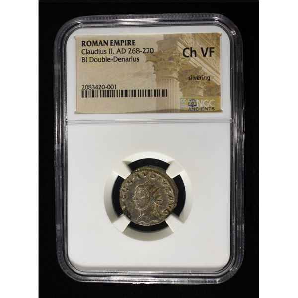 AD 268-270 CLAUDIUS II NGC CH VF
