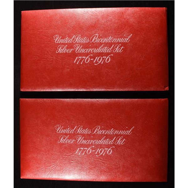 (2) 1976 SILVER MINT SET