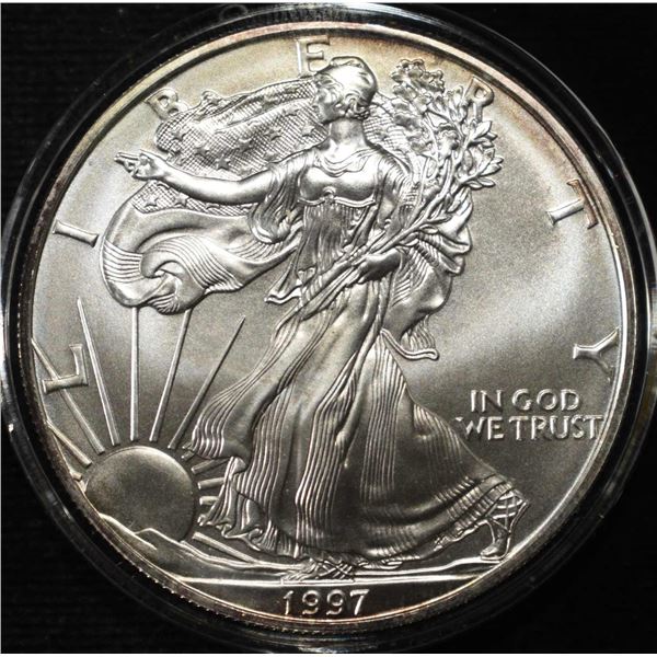 1997 AMERICAN SILVER EAGLE
