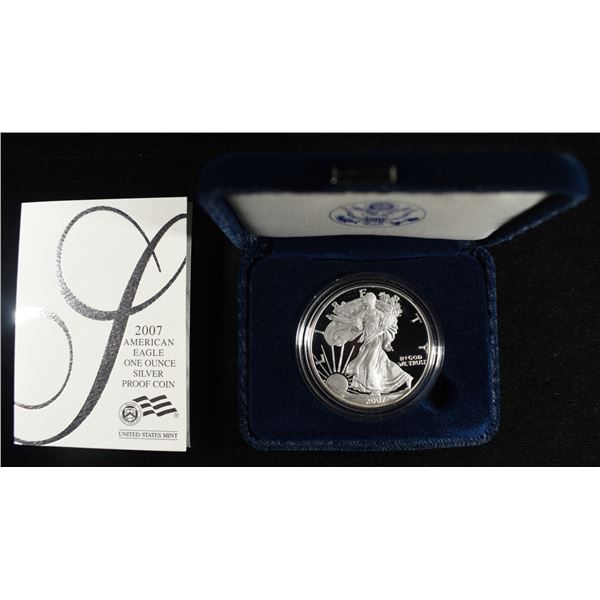 2007-W AMERICAN SILVER EAGLE PROOF