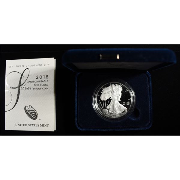 2018-W AMERICAN SILVER EAGLE PROOF