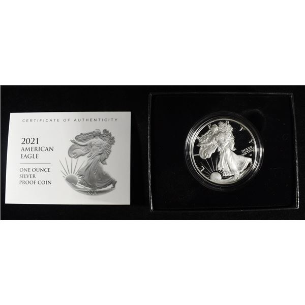 2021-S AMERICAN SILVER EAGLE PROOF