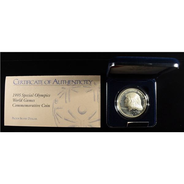 1995-P $1 COMMEM SPECIAL OLYMPICS WORLD GAMES