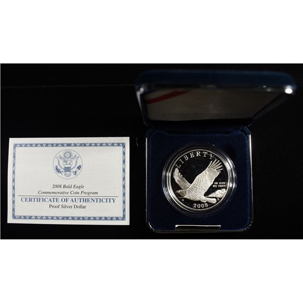 2008-P $1 COMMEM BALD EAGLE PROOF
