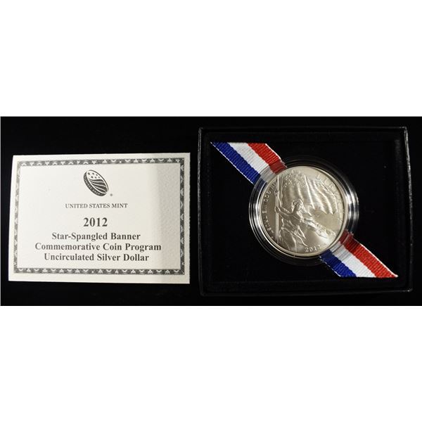 2012-P $1 COMMEM STAR-SPANGLED BANNER