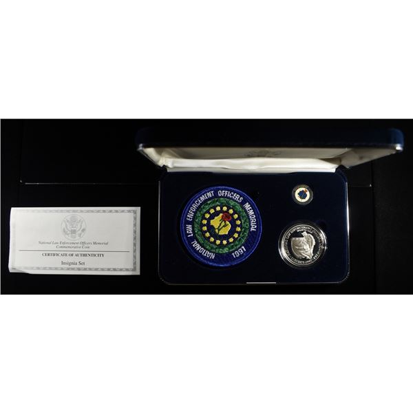 1997-P LAW ENFORCEMENT MEMORIAL INSIGNIA SET