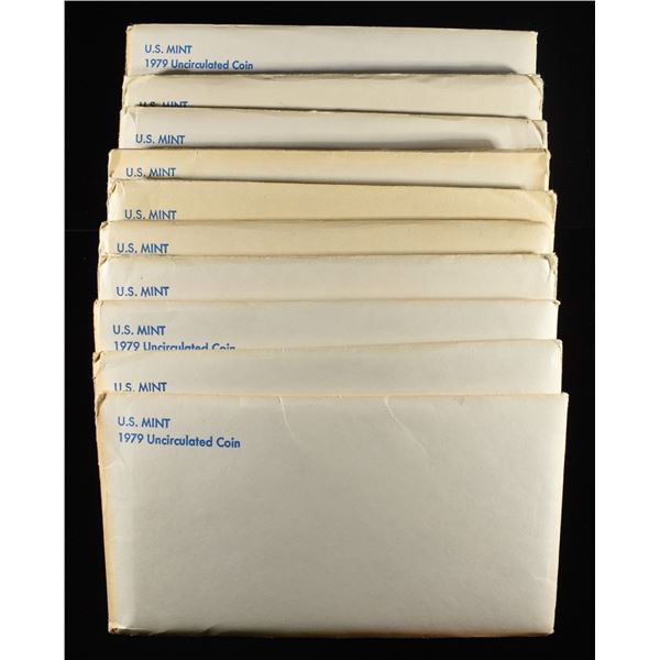 (10) 1979 U.S. MINT SETS