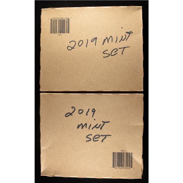 (2) 2019 MINT SETS