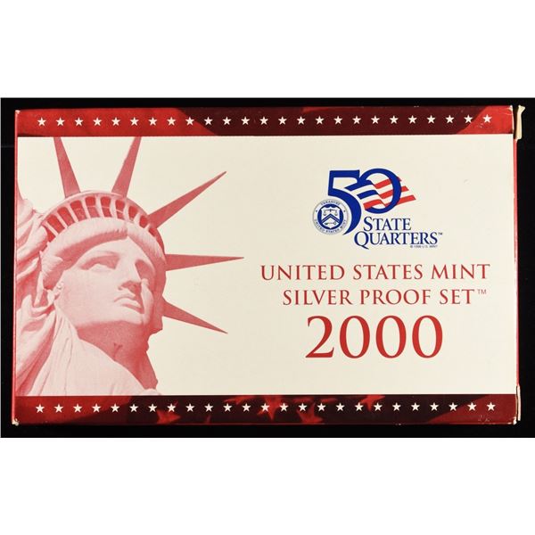 2000 SILVER PROOF SET