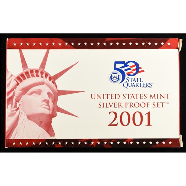 2001 US SILVER PROOF SET