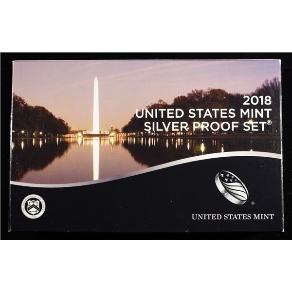 2018 US SILVER PROOF SET