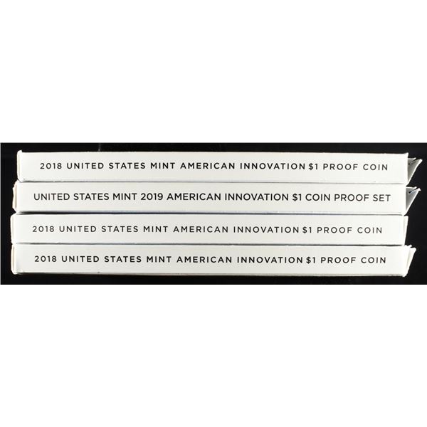 2019 & (3) 2018 $1 INNOVATION PROOF SETS