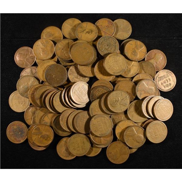 (96) WHEAT CENTS FROM THE 20'S