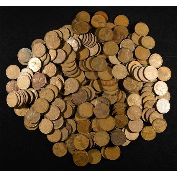 (250) WHEAT CENTS FROM THE 1930'S