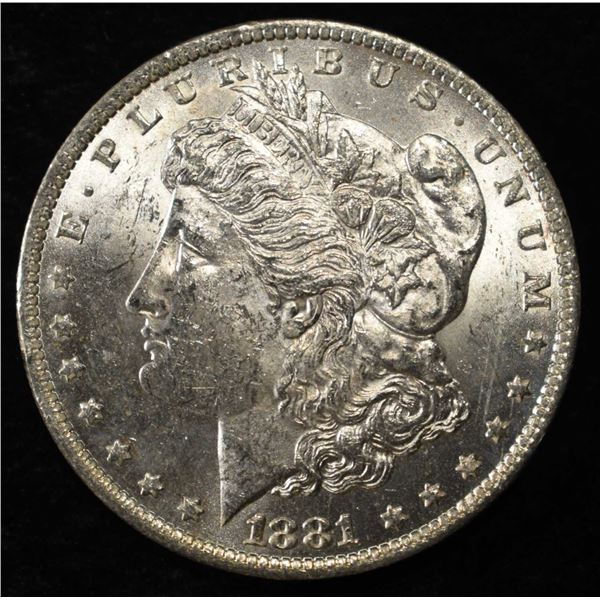 1881-O MORGAN DOLLAR BU