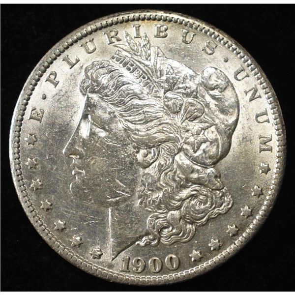 1900-S MORGAN DOLLAR CH AU